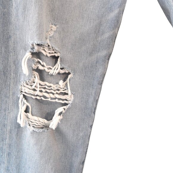 Abercrombie & Fitch Distressed Jeans W29 Light Wash Ripped Y2K Cali Surfer 2010s - Picture 5 of 9